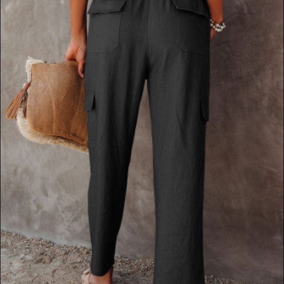 Black Cargo Pant - Picture 7 of 7